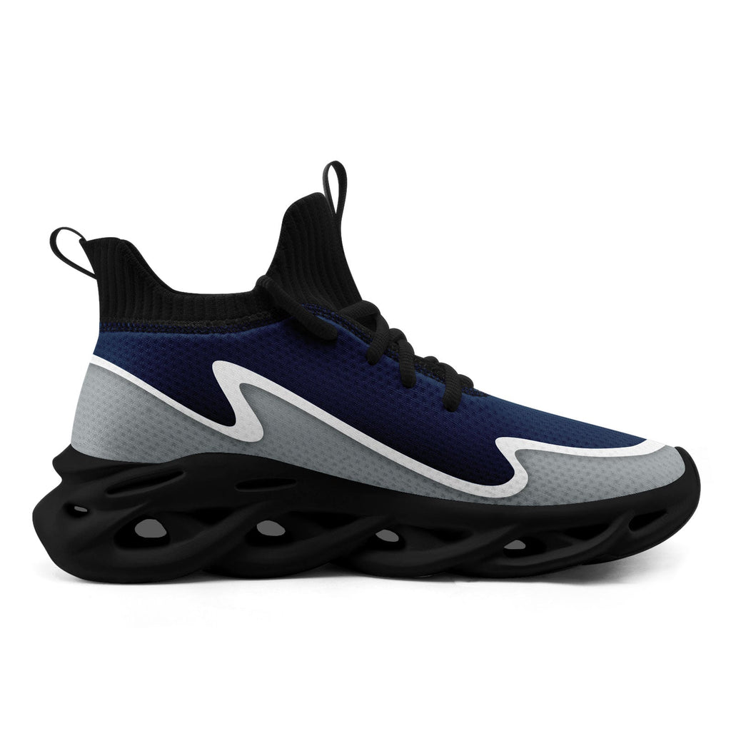 Custom Blue Gray Maxsoul Shoes Personalized Sneaker FN030A-E020011-19