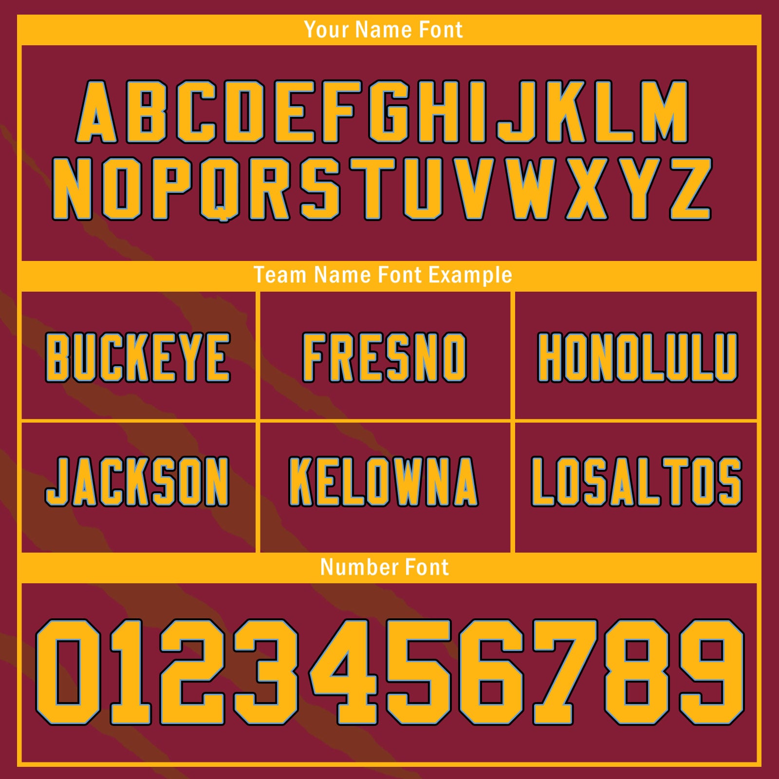 Custom Red Yellow Arizona High-Performance American Football Jersey FBJ06-D023001-1
