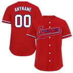 Custom Red Classic Style Red Personalized Authentic Baseball Jersey BSBJ01-bd0facd