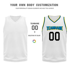 Custom White Splash-Ink City Edition Personalized Sports Uniform Authentic Basketball Jersey BBJ01-D06101-12