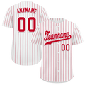 Custom White Classic Style Red Personalized Authentic Baseball Jersey BSBJ01-bd0facc