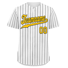 Custom White World Cancer Day Personalized Authentic Baseball Jersey BSBJ01-E06020-12