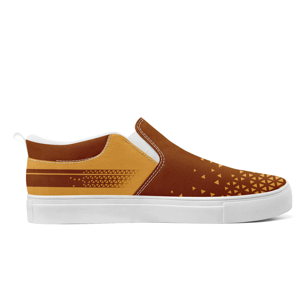 Custom Canvas Sneakers Personalized Slip On Shoes FN071-E023042-2