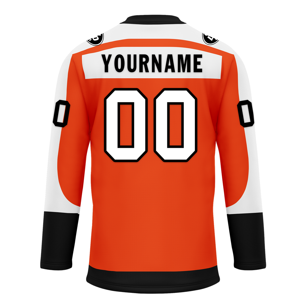 Custom Orange Personalized Hockey Jersey HCKJ01-D0a70ed
