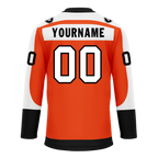 Custom Orange Personalized Hockey Jersey HCKJ01-D0a70ed