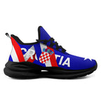 Custom Croatia 2026 World Cup Sneakers DIY Country Flag Running Shoes Lightweight Sport Shoes Gift for Football Fans Personalized Team Name and Logo FN079-F009105-4