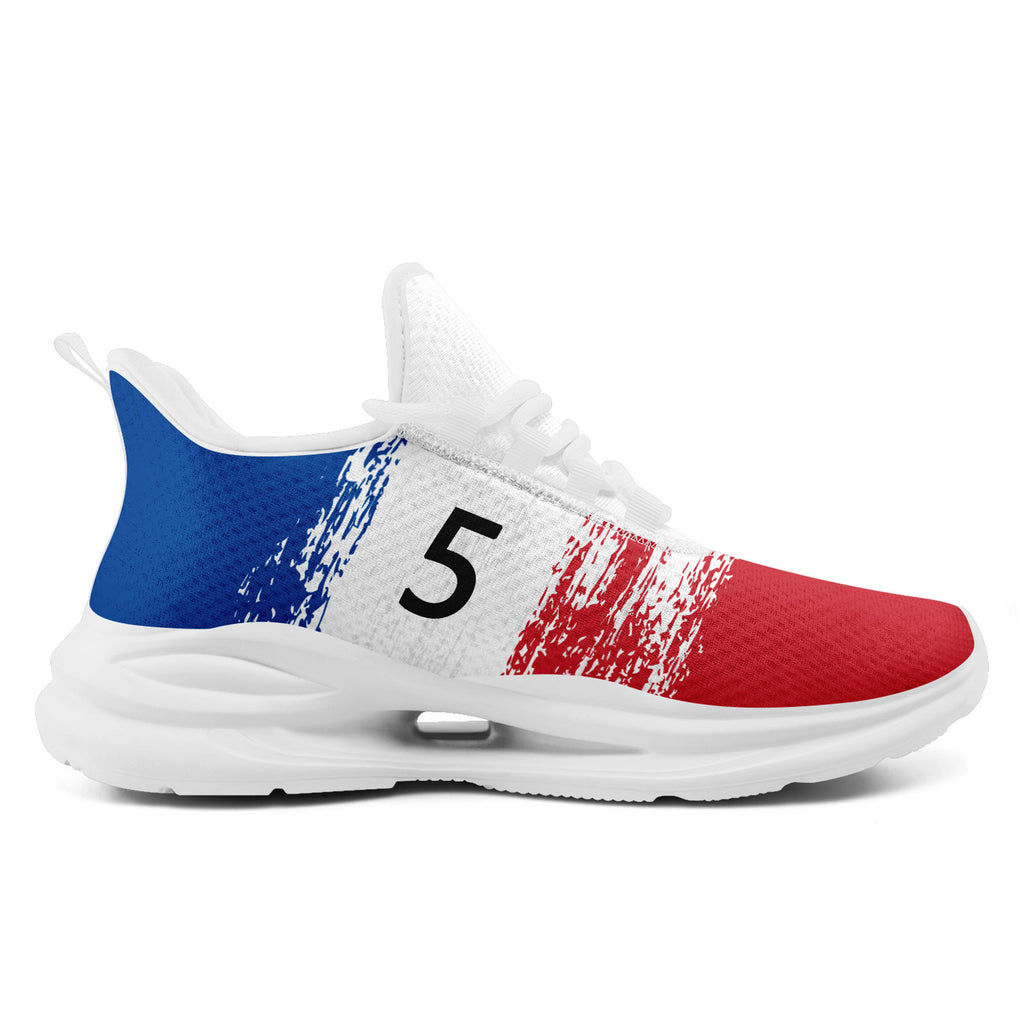 Custom South Korea 2026 World Cup Sneakers DIY Country Flag Running Shoes Lightweight Sport Shoes Gift for Football Fans Personalized Team Name and Logo FN079-F009118-7