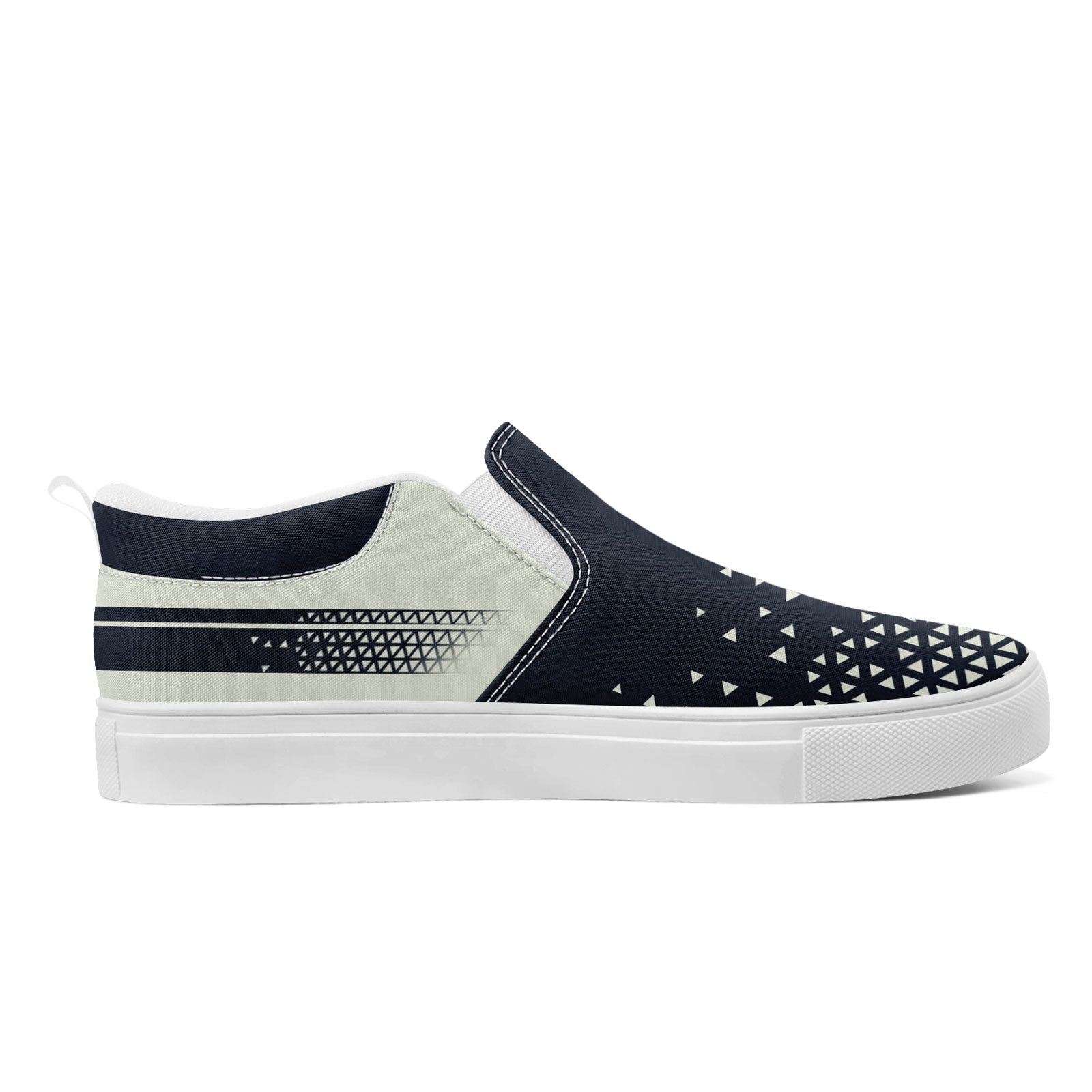 Custom Canvas Sneakers Personalized Slip On Shoes FN071-E023042-8