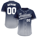 Custom Blue Grey Fade Fashion Personalized Authentic Baseball Jersey BSBJ01-D0a70b8