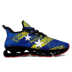 Custom Curaçao 2026 World Cup Sneakers DIY Country Flag Running Shoes Lightweight Sport Shoes Gift for Football Fans Personalized Team Name and Logo FN003XD-F009091-4