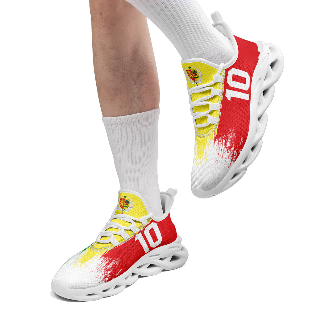 Custom Senegal 2026 World Cup Sneakers DIY Country Flag Running Shoes Lightweight Sport Shoes Gift for Football Fans Personalized Team Name and Logo FN003-F009094-2