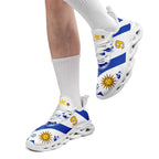 Custom Uruguay 2026 World Cup Sneakers DIY Country Flag Running Shoes Lightweight Sport Shoes Gift for Football Fans Personalized Team Name and Logo FN003-F009122-2