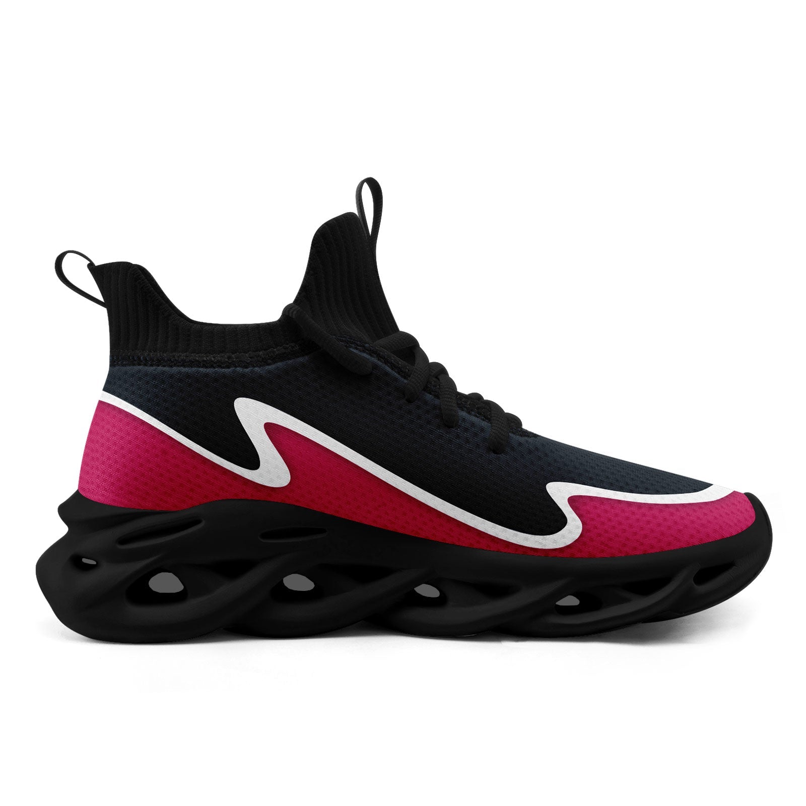 Custom Navy Pink Maxsoul Shoes Personalized Sneaker FN030A-E020011-9