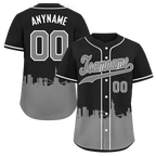 Custom Black Gray City Edition Personalized Authentic Baseball Jersey BSBJ01-D017125