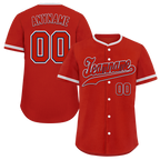 Custom Red Classic Style Red Personalized Authentic Baseball Jersey BSBJ01-bd0fab7