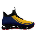 Custom Navy Yellow Maxsoul Shoes Personalized Sneaker FN030XD-D020388-13