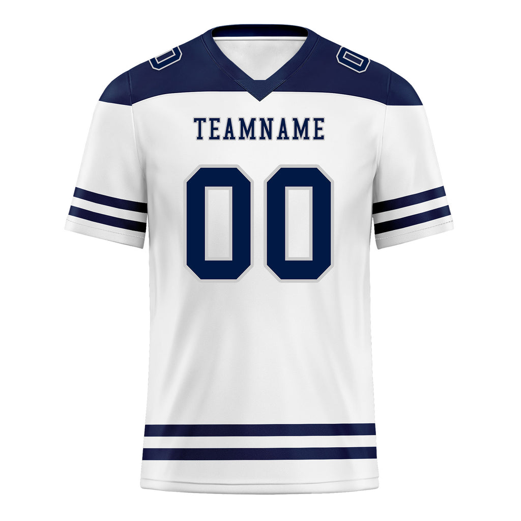 Custom Dallas Personalized Authentic Football Jersey FBJ02-E0607-20