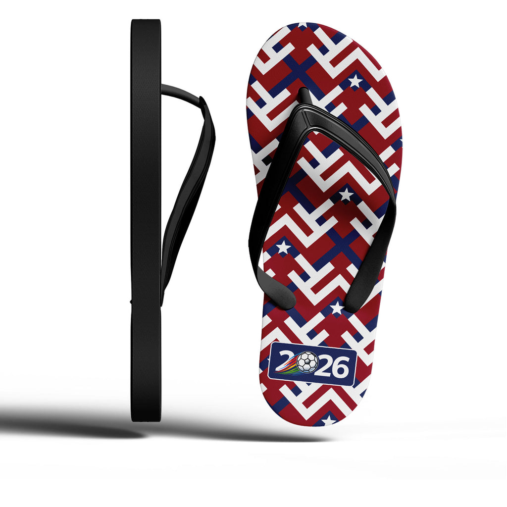 Custom United States 2026 World Cup Sneakers DIY Country Flag Running Shoes Lightweight Sport Shoes Gift for Football Fans Personalized Team Name and Logo FN058-F028041-13