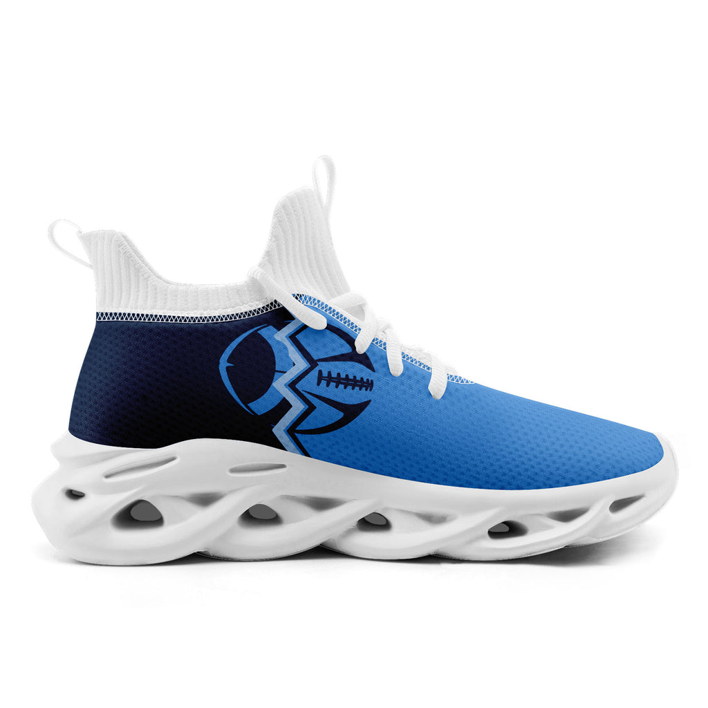 Custom Deep Blue Light Blue Tennessee MaxSoul Shoes and Hat Combo Offer Personalized Combo ZH-D028017-32