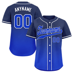 Custom Blue Fade Fashion Personalized Authentic Baseball Jersey BSBJ01-D0a70ed