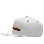 Custom White Washington Hat Sport Design Cap Stitched Adjustable Personalized PR067B-D020262-31