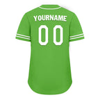 Custom Green Classic Style White Personalized Authentic Baseball Jersey UN002-bd0b00d8-be
