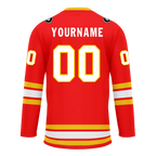 Custom Red Yellow Personalized Hockey Jersey HCKJ01-D0a70ce