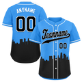 Custom Blue Black City Edition Personalized Authentic Baseball Jersey BSBJ01-D017132