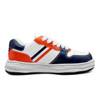 Custom Blue Orange Denver Shoes Personalized Sneaker FN032-D020389-10
