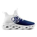 Custom Blue White Indiana MaxSoul Shoes and Hat Combo Offer Personalized Combo ZH-D028017-23