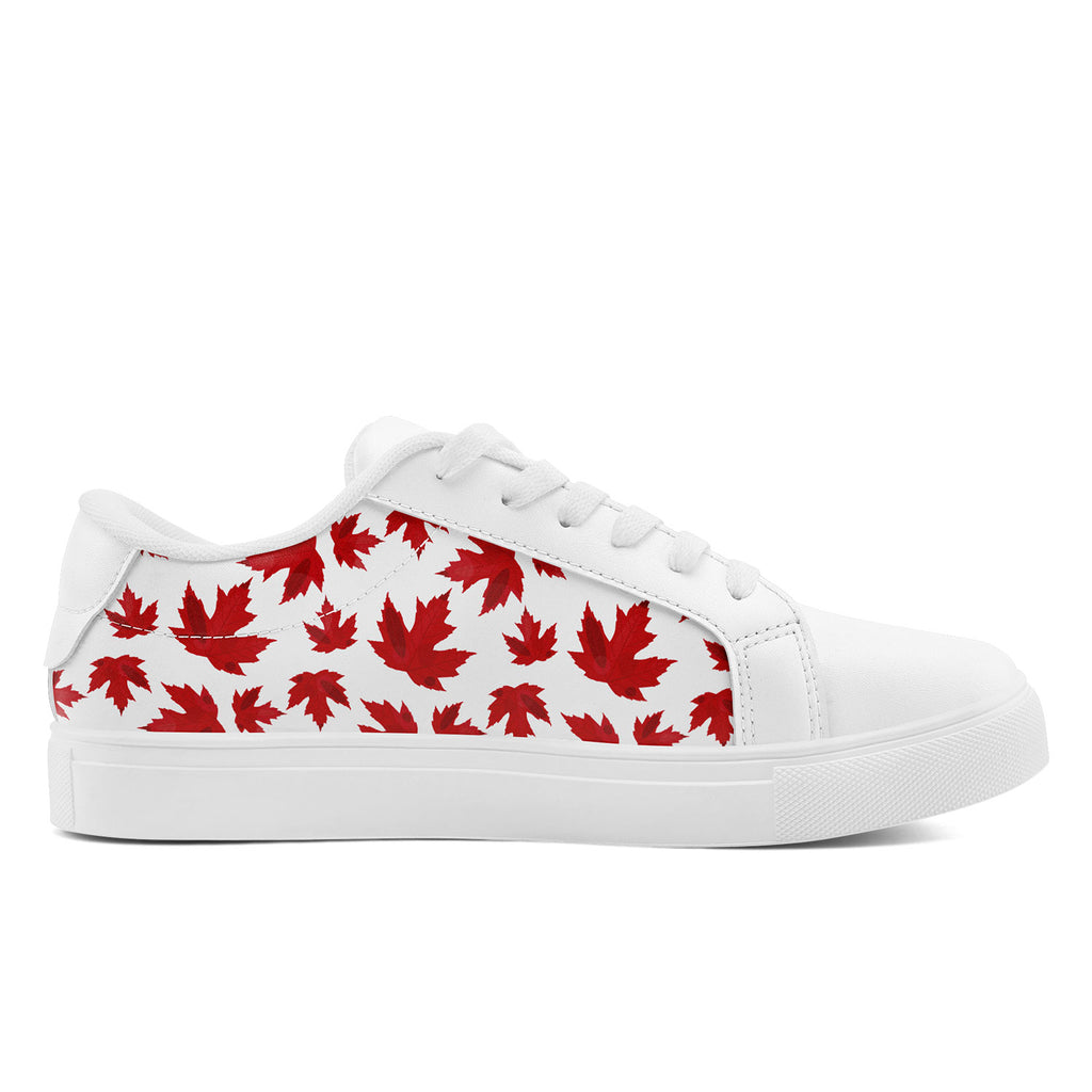 Custom Canada 2026 World Cup Sneakers DIY Country Flag Running Shoes Lightweight Sport Shoes Gift for Football Fans Personalized Team Name and Logo FN023-F020031-3