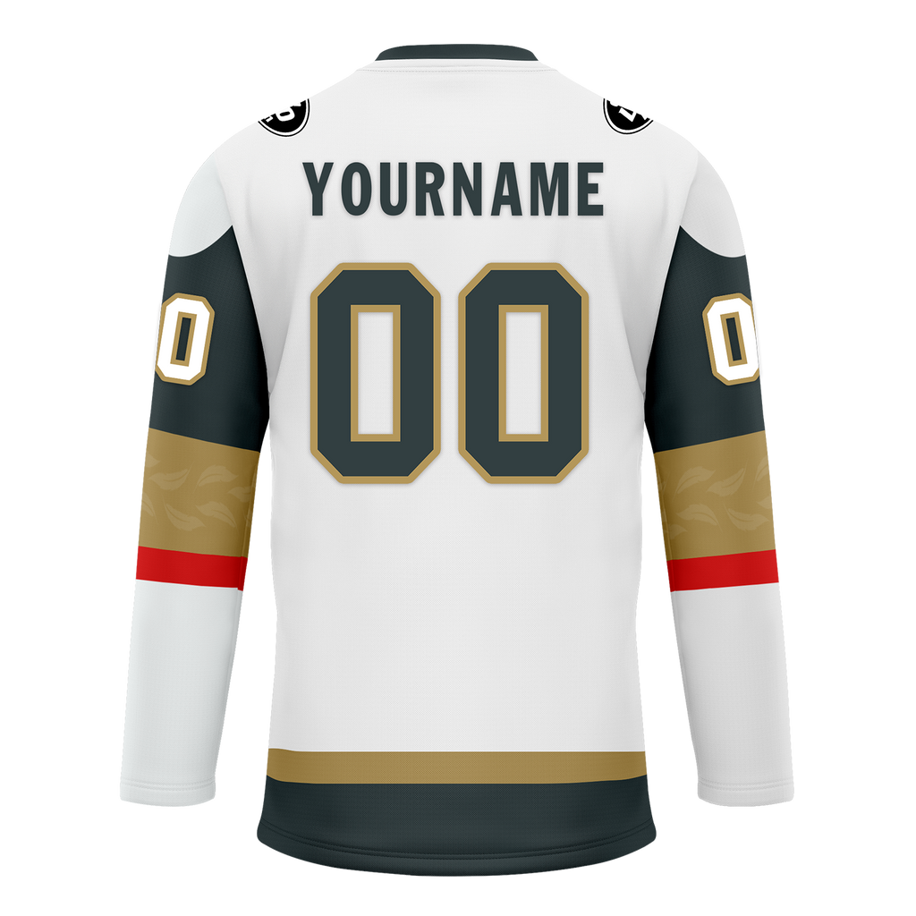 Custom White Personalized Hockey Jersey HCKJ01-D0a70df