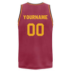 Custom Red Classic Style Sports Uniform Basketball Jersey BBJ01-D020105-2