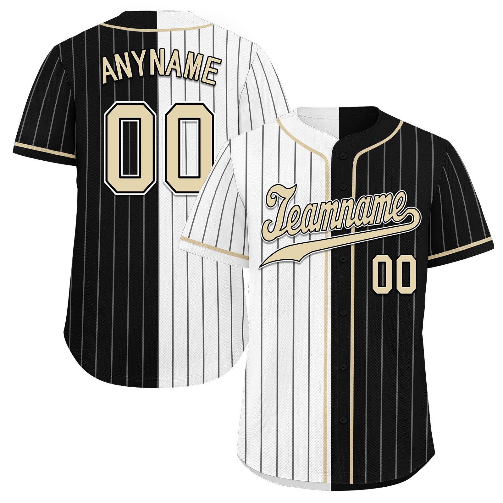 Custom Stripe Fashion Personalized Authentic Baseball Jersey BSBJ01-E06043-6