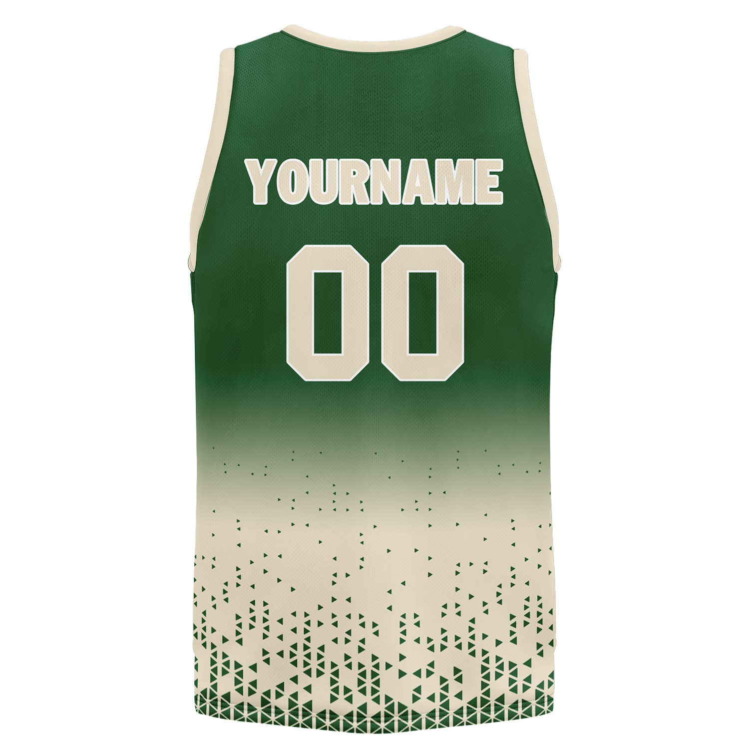 Custom Green Yellow Fade Fashion Sports Uniform Basketball Jersey BBJ01-D020102-7