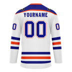 Custom White Blue Personalized Hockey Jersey HCKJ01-D0a70c7
