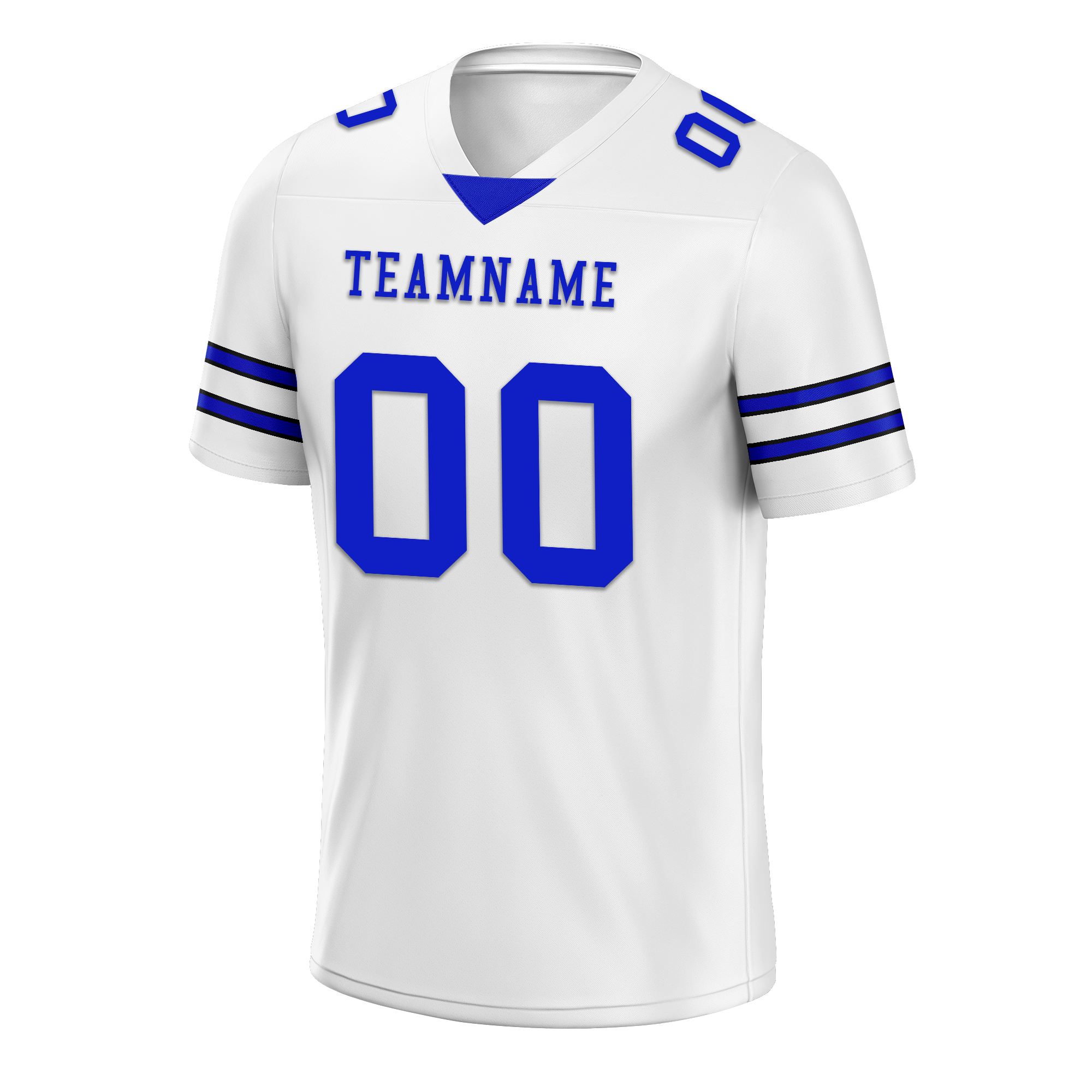 Custom White Classic Style Personalized Authentic Football Jersey FBJ02-bd0a700e