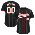 Custom Black Stripe Fashion Personalized Authentic Baseball Jersey BSBJ01-D017243