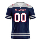 Custom New England Personalized Authentic Football Jersey FBJ02-E0607-3