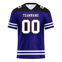 Custom Baltimore Personalized Authentic Football Jersey FBJ02-E0607-5