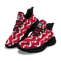 Custom 2026 World Cup Austria High Quality Soccer Stadium Version Jersey Sneakers Sports Shoes and Hat Combo Offer Personalized Team Name and Logo ZH-F027104-3
