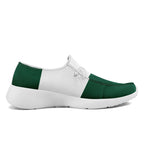 Custom Green White New York Jacket and Sports Shoes Combo Offer Personalized Combo ZH-D020294-28
