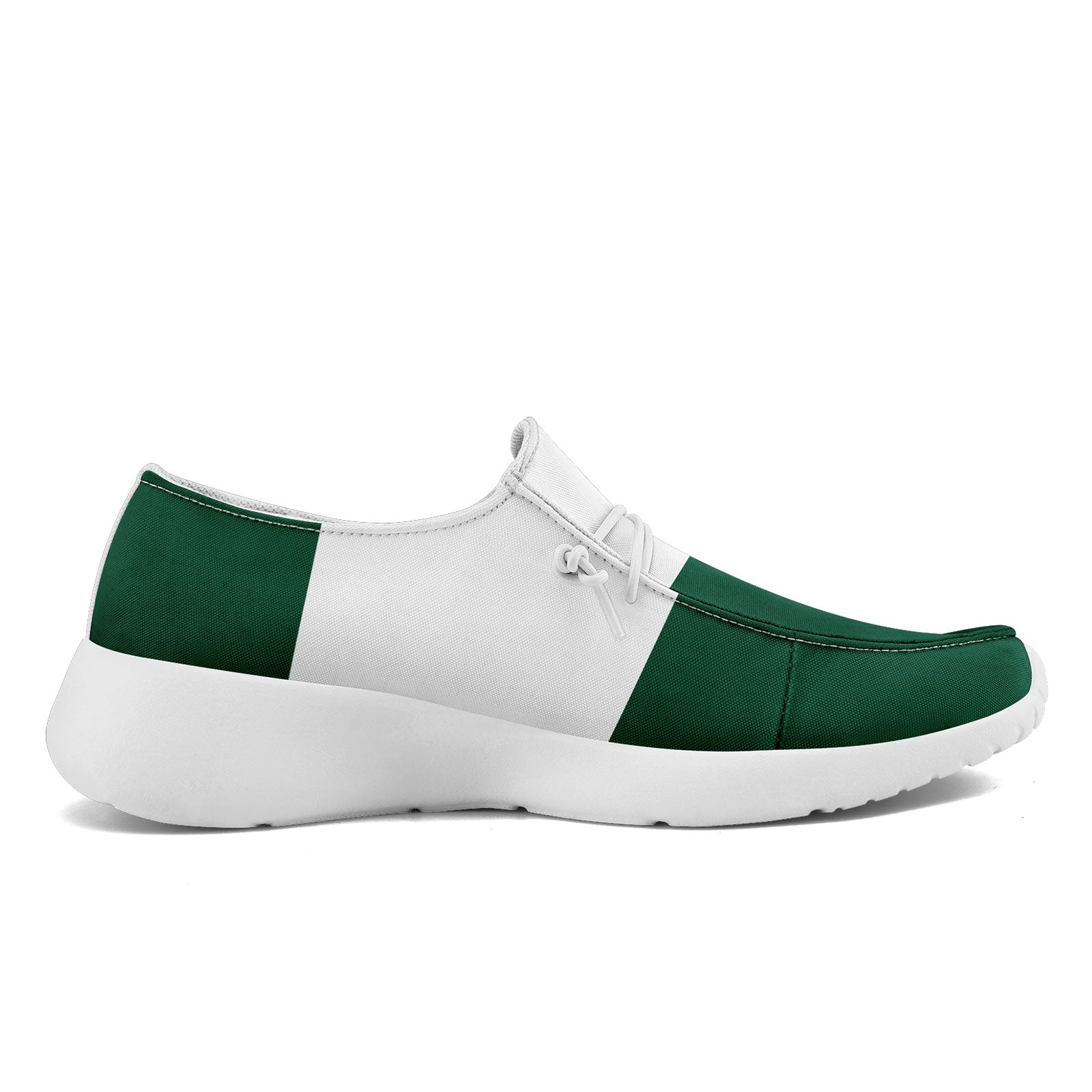 Custom Green White New York Jacket and Sports Shoes Combo Offer Personalized Combo ZH-D020294-28