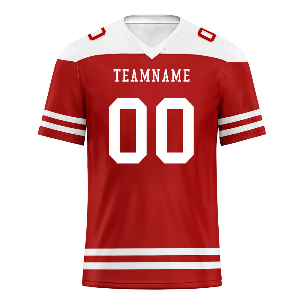 Custom San Francisco Personalized Authentic Football Jersey FBJ02-E0607-31