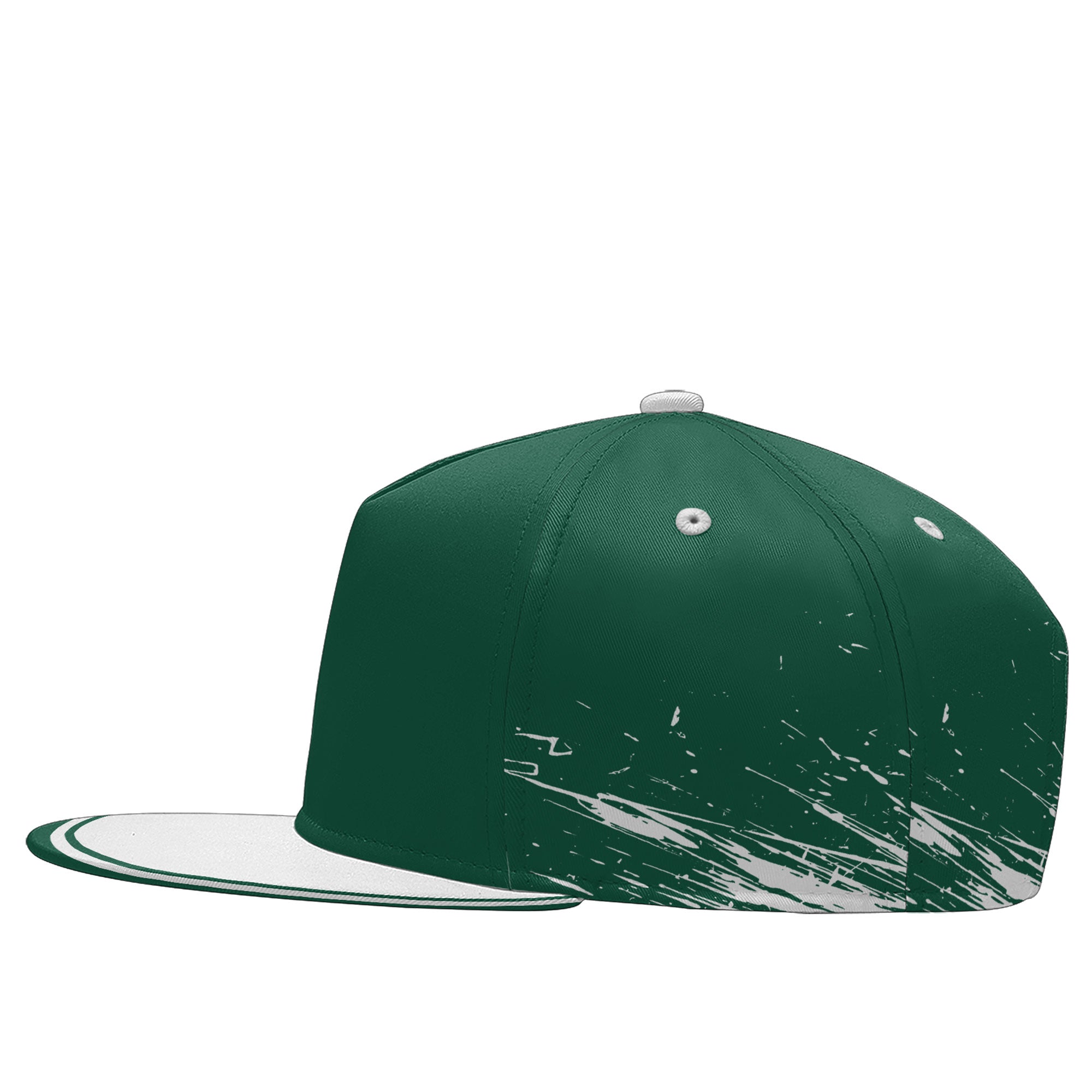 Custom Green White New York Football Jersey and Hat Combo Offer Personalized Combo ZH-D020326-28