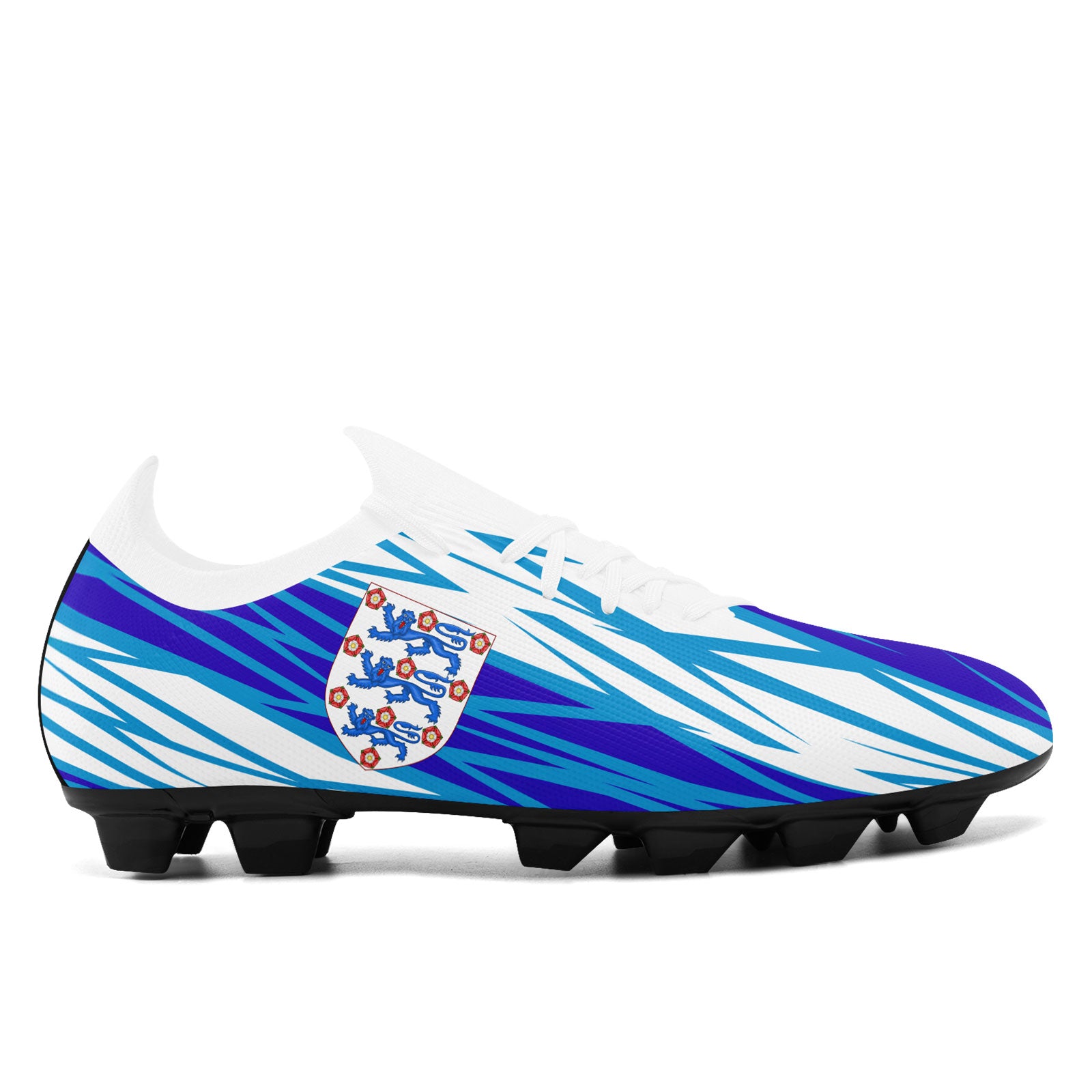 Custom England 2026 World Cup Sneakers DIY Country Flag Running Shoes Lightweight Sport Shoes Gift for Football Fans Personalized Team Name and Logo SC02-F020025-4