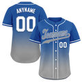 Custom Blue Grey Fade Fashion Personalized Authentic Baseball Jersey BSBJ01-D0a70bf