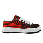 Custom Black Orange Ohio Shoes Personalized Sneaker FN038-D023003-8