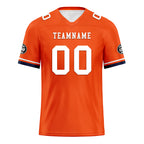 Custom Orange Blue Denver Football Jersey and Firesoul Sports Shoes Combo Offer Personalized Combo ZH-D020273-10