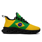 Custom 2026 World Cup Brazil Sneakers DIY Country Flag Running Shoes Lightweight Sport Shoes Gift for Football Fans Personalized Team Name and Logo FN003-F027045-2